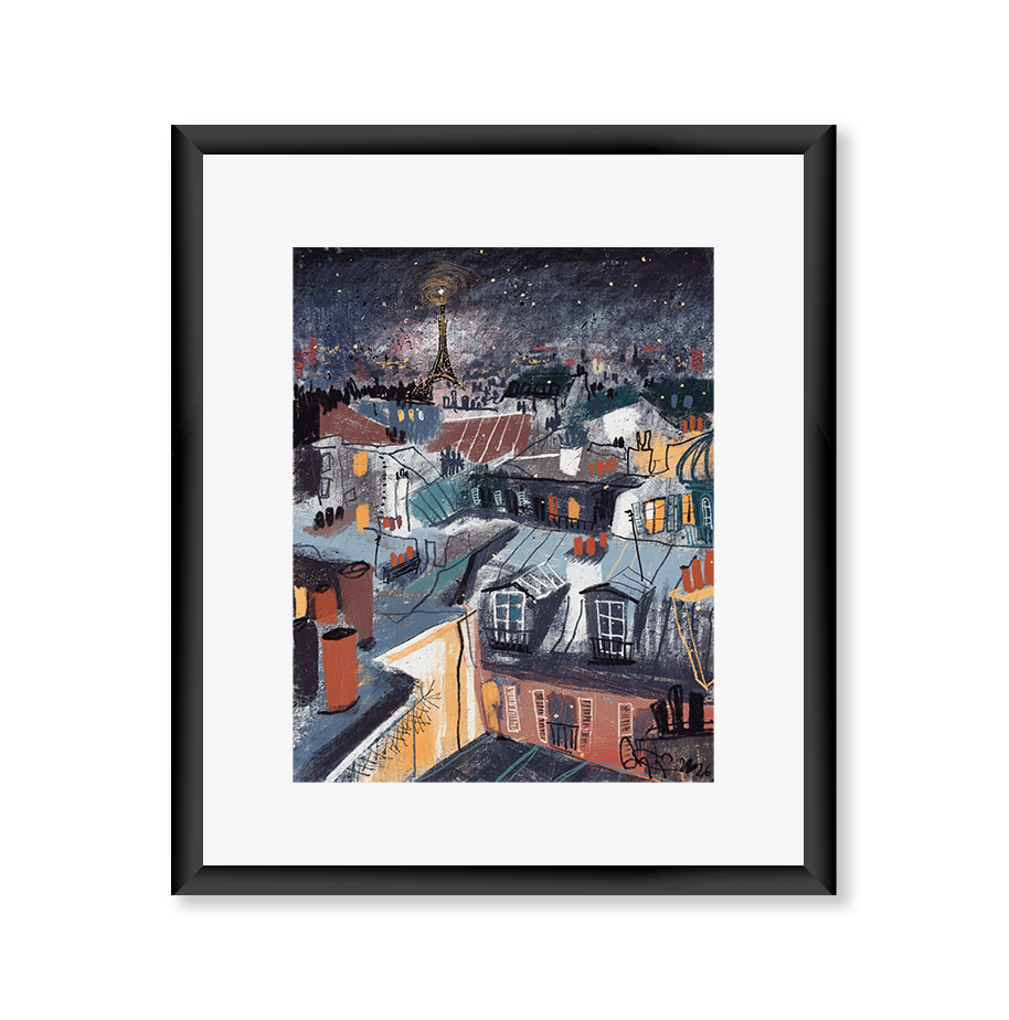 Rooftops of Paris