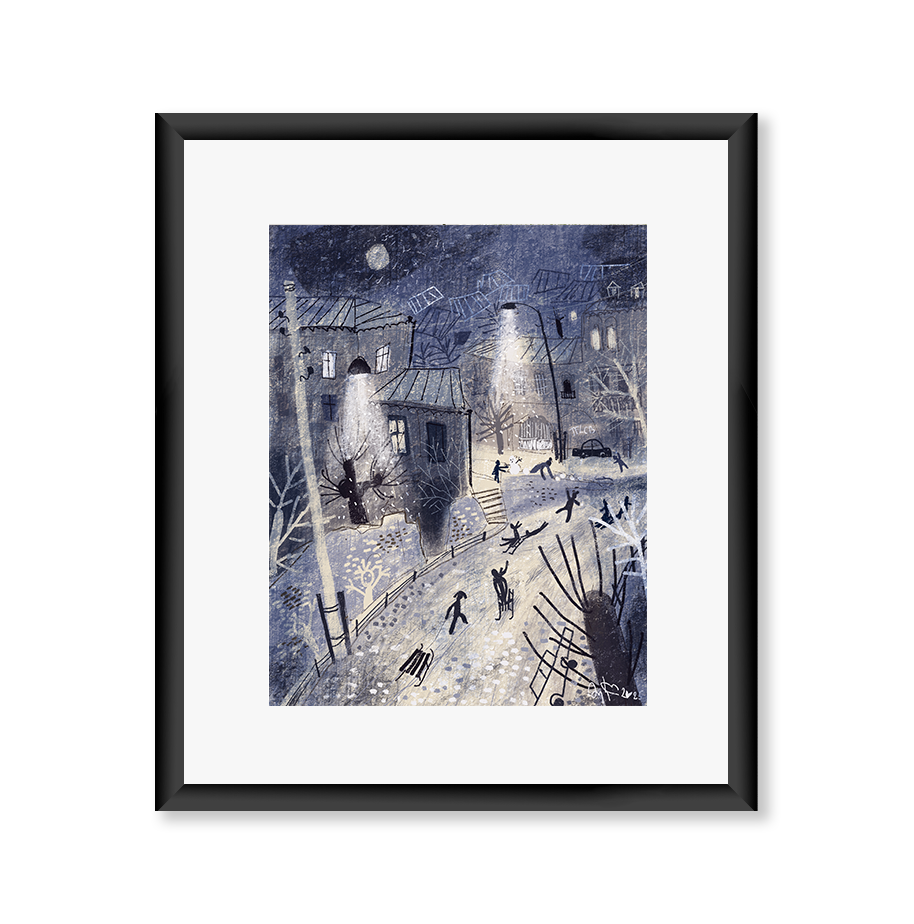 Childhood in the Snow