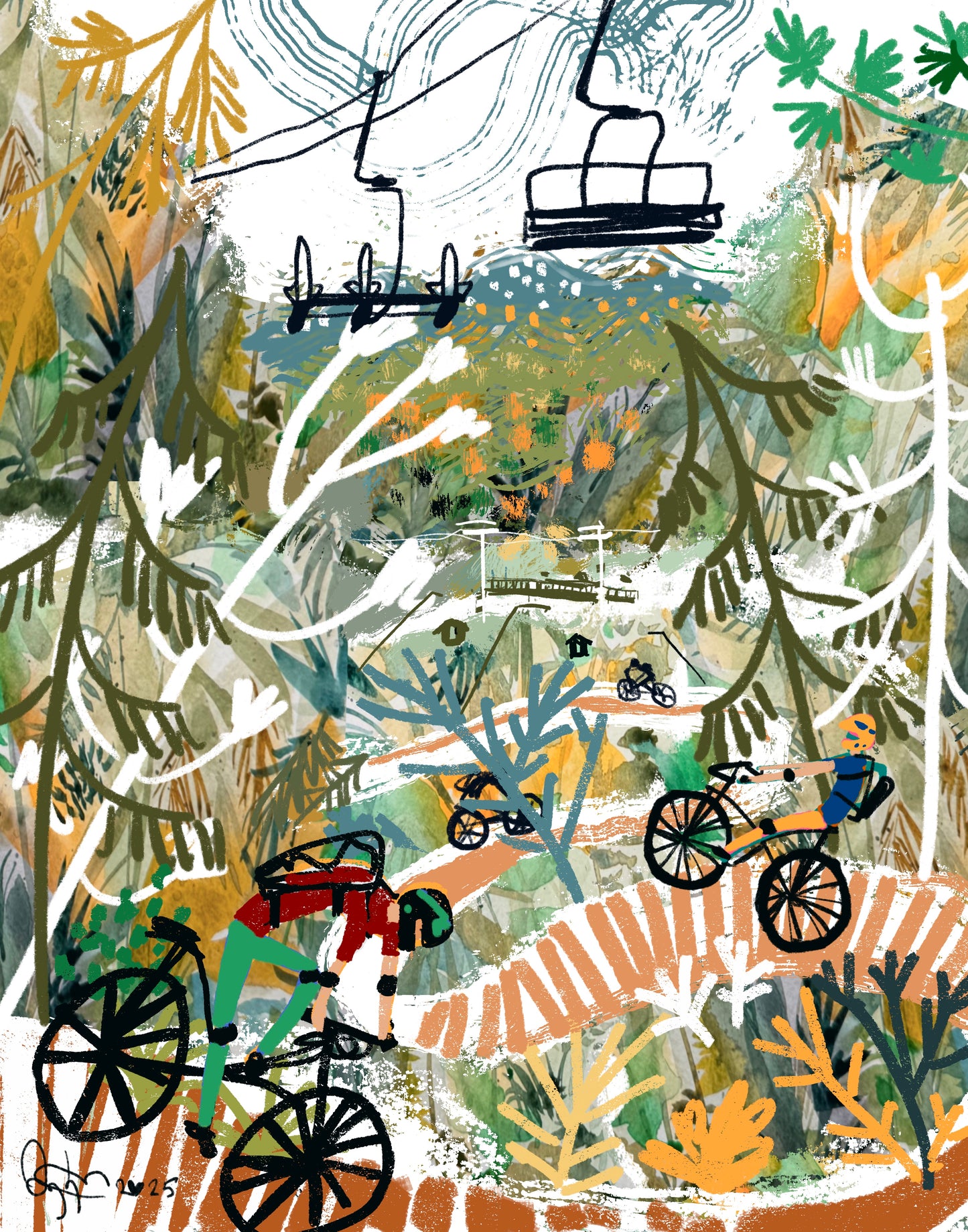 Bikers Park in Autumn