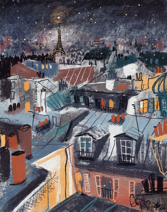 Rooftops of Paris