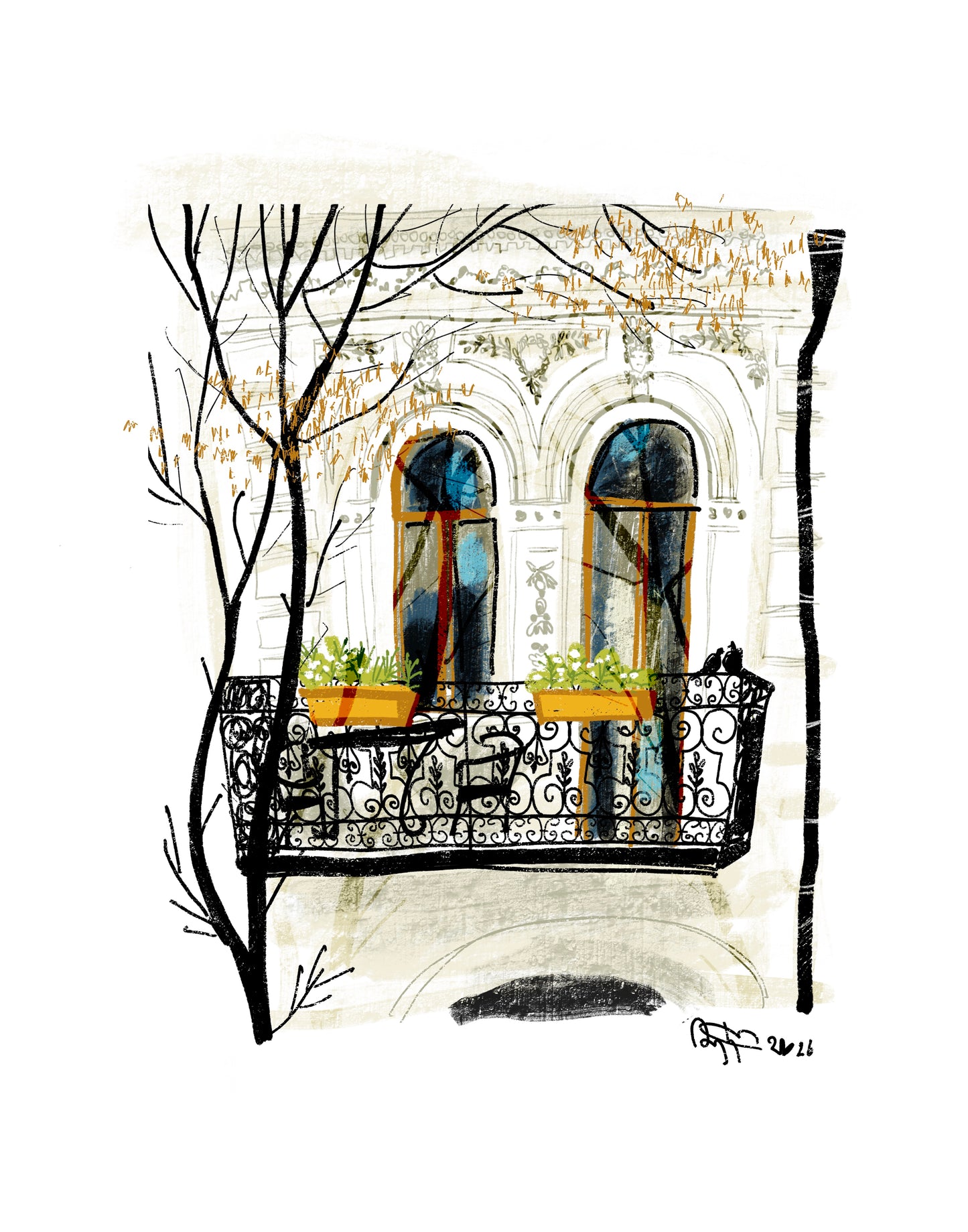 Charming Balconies of Tbilisi